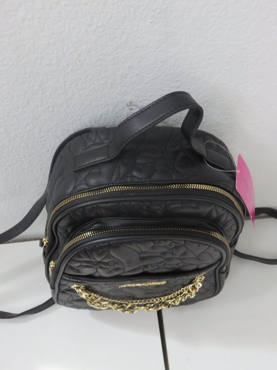 Betsey Johnson Black Backpack, main image 5